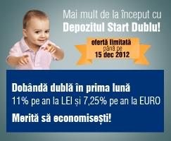 (P) Dobanda dubla la depozitele Start Dublu de la Bancpost