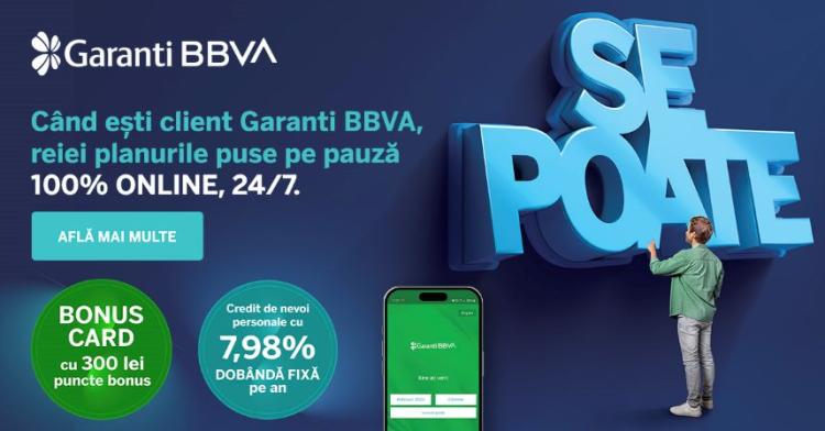 Garanti BBVA mizează pe digitalizare